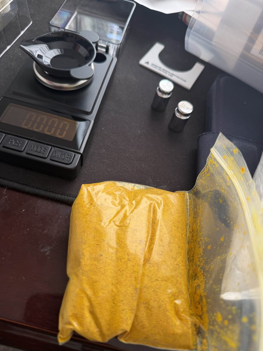 Customer order photo — Homopeptide research kit