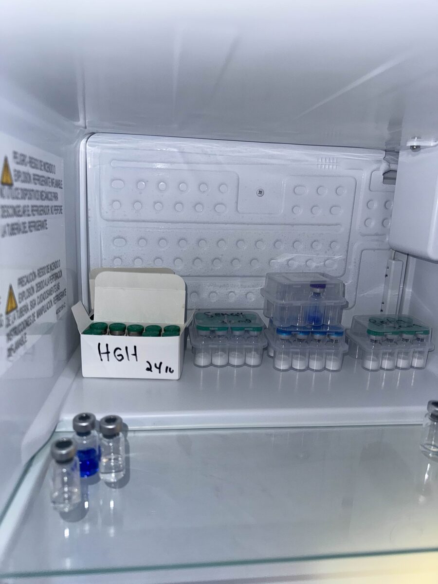 Customer order photo — Homopeptide research kit