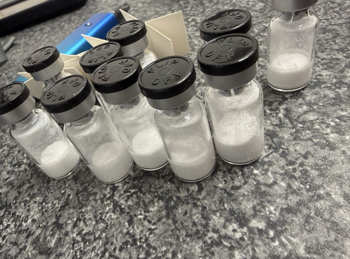 Customer order photo — Homopeptide research kit